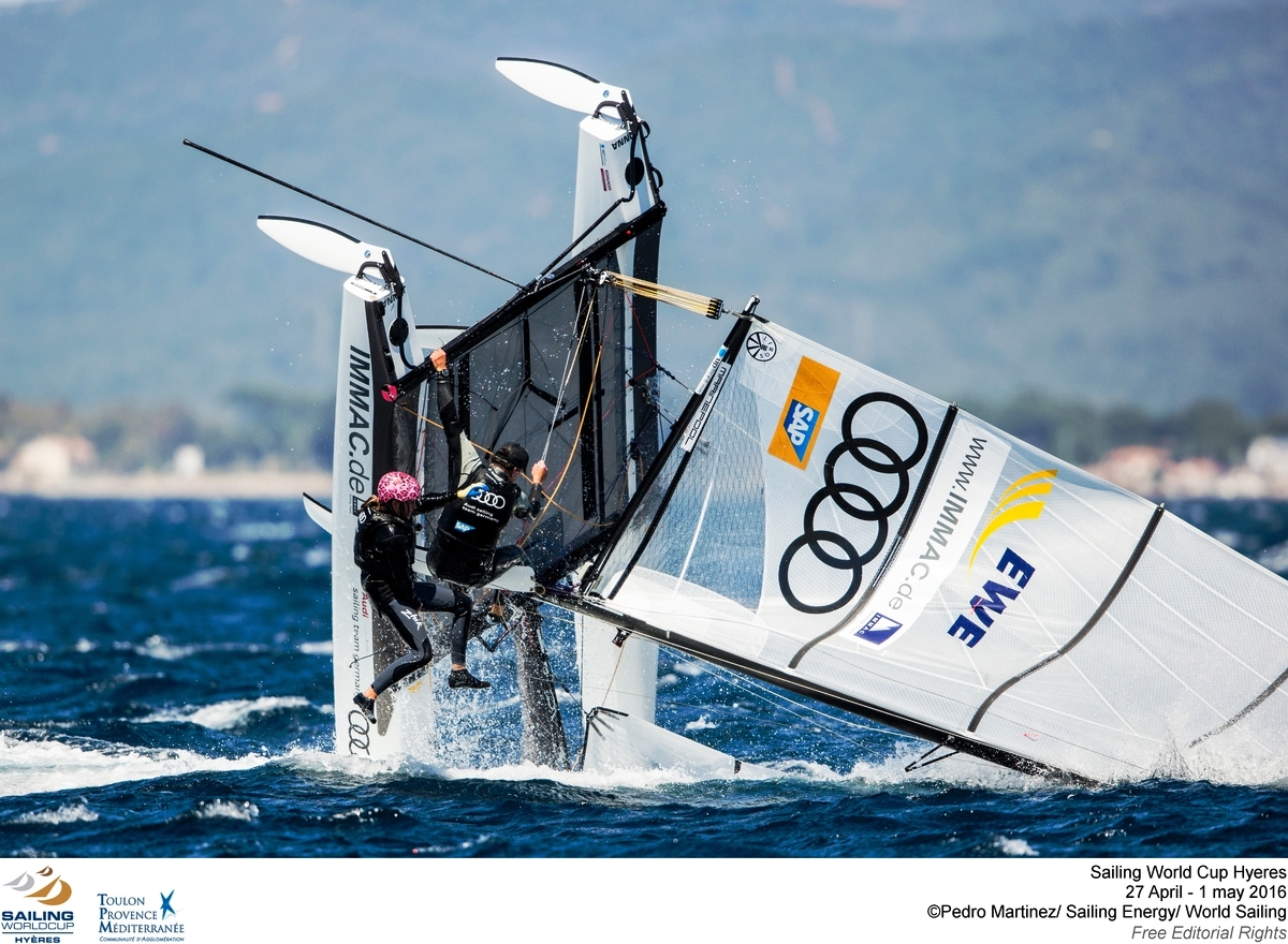 Hyères, France will welcome 574 sailors from 47 nations from Wednesday 27 April through to 1 May for the 2016 edition of Sailing World Cup Hyères. The third stop on the 2016 series, Hyères will host 381 boats across the ten Olympic and two Paralympic fleets and sailors will by vying for World Cup honours, national Olympic selection and a place in Sunday's televised Medal Races. ©Pedro Martinez/Sailing Energy/World Sailing